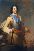 Maria Giovanna Clementi Portrait of Peter I the Great oil on canvas
